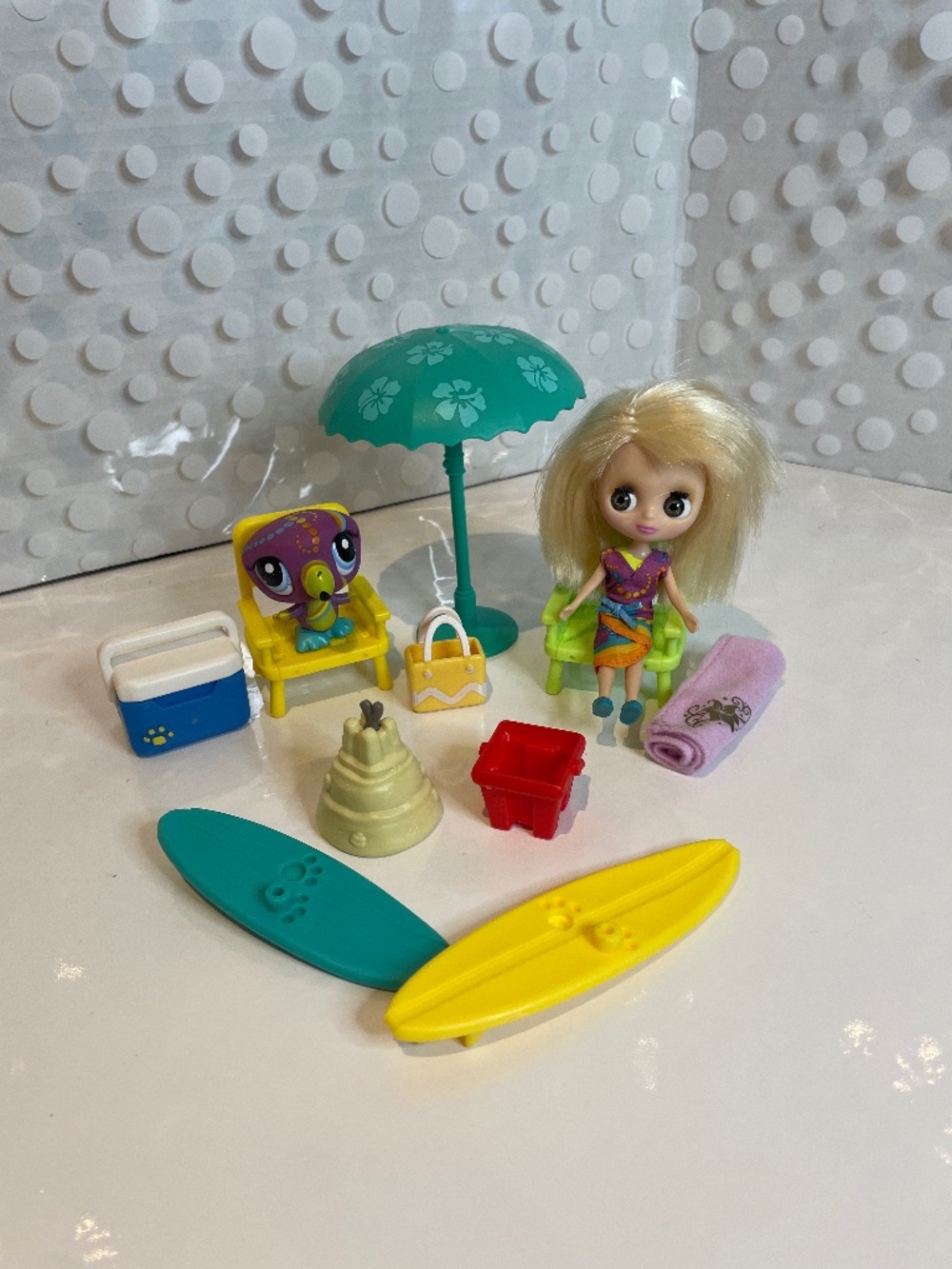 Littlest Pet Shop Blythe 🌴Tropical Splash playset